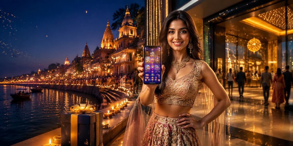 Player enjoying mobile payment and bonuses in Varanasi
